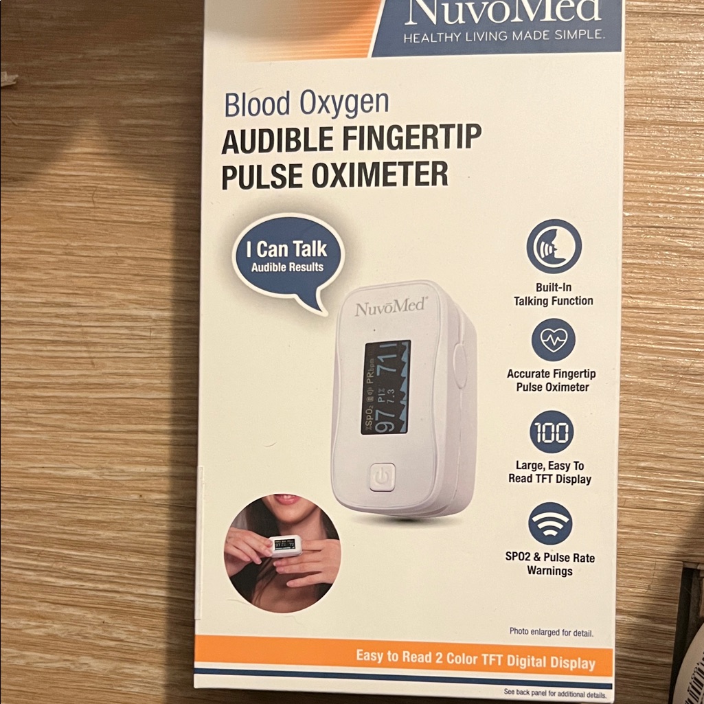 Nuvomed Fingertip Pulse Oximeter
